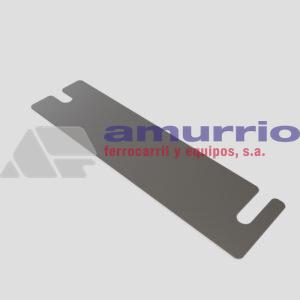 CHAPA DE CALCE 610X160X3 S/PLANO 314735